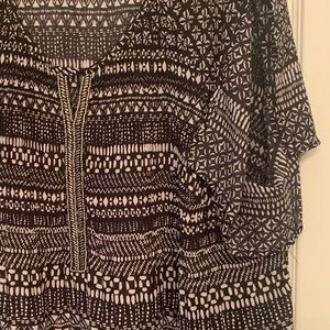 Black and White Shirt